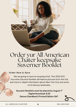 Load image into Gallery viewer, 2025 NYC Excursion Souvenir Booklets
