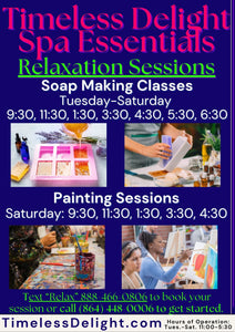 Soap Making Relaxation Session