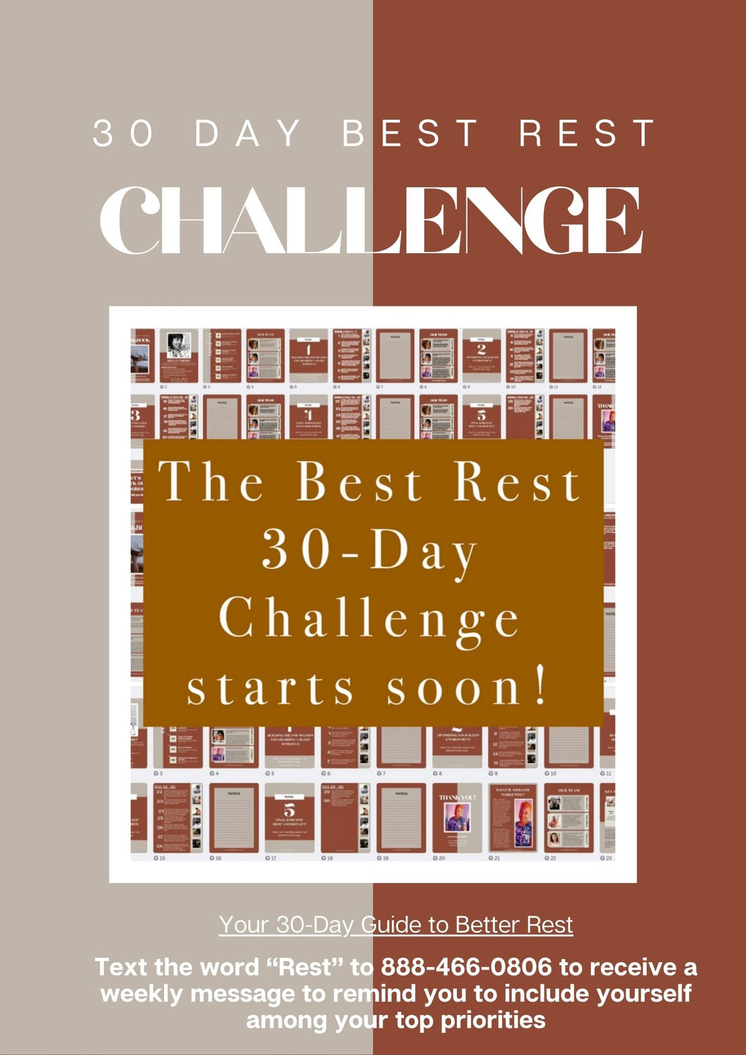 Timeless Delight Best Rest 30 Day Challenge Workbook | Timeless Delight Digital Library
