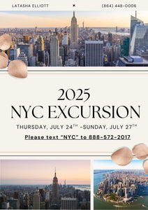 2025 NYC Excursion Souvenir Booklets